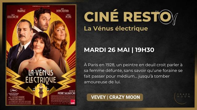26.05 - CINÉ RESTO - LA VÉNUS ÉLECTRIQUE - SITE