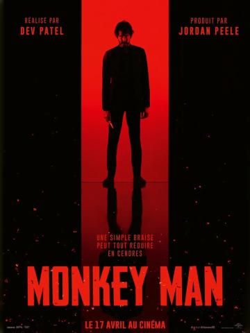 Monkey man AFFICHE